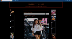 Desktop Screenshot of celebritysfoots.blogspot.com