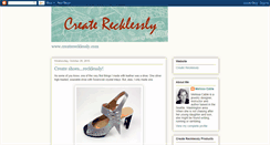 Desktop Screenshot of createrecklessly.blogspot.com