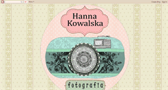 Desktop Screenshot of hanna-kowalska.blogspot.com