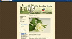 Desktop Screenshot of landshuterkurier.blogspot.com