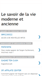 Mobile Screenshot of le-savoir-de-nos-vies.blogspot.com