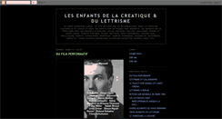 Desktop Screenshot of lesenfantsdelacreatique.blogspot.com