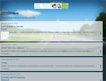 Tablet Screenshot of 2010wave.blogspot.com