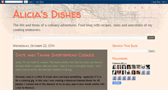 Desktop Screenshot of aliciasdishes.blogspot.com