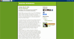 Desktop Screenshot of madina-al-munawara.blogspot.com