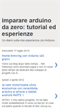 Mobile Screenshot of imparare-arduino-da-zero.blogspot.com