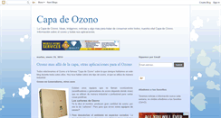 Desktop Screenshot of capadeozono.blogspot.com