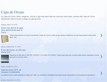 Tablet Screenshot of capadeozono.blogspot.com