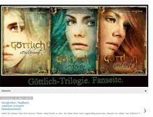 Tablet Screenshot of goettlich-trilogie.blogspot.com