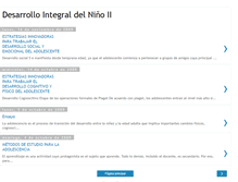 Tablet Screenshot of desarrollolce.blogspot.com