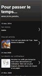 Mobile Screenshot of pour-passer-le-temps.blogspot.com