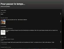 Tablet Screenshot of pour-passer-le-temps.blogspot.com