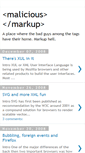 Mobile Screenshot of maliciousmarkup.blogspot.com