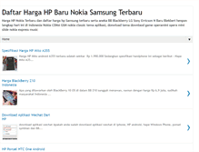 Tablet Screenshot of hargahpbaru.blogspot.com