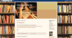 Desktop Screenshot of gramaticanaweb.blogspot.com