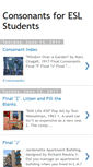 Mobile Screenshot of englishconsonants.blogspot.com