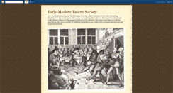 Desktop Screenshot of earlymoderntavernsociety.blogspot.com