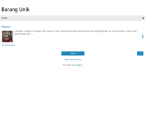 Tablet Screenshot of barang-unik.blogspot.com