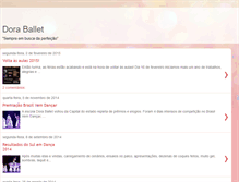 Tablet Screenshot of escoladoraballet.blogspot.com