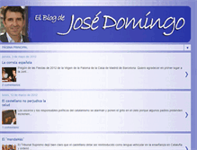 Tablet Screenshot of blogdejosedomingo.blogspot.com
