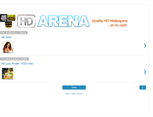 Tablet Screenshot of hdarena.blogspot.com