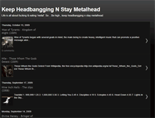 Tablet Screenshot of headbangging.blogspot.com