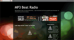 Desktop Screenshot of mp3beatradio.blogspot.com