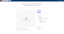 Desktop Screenshot of criticaperiodisticayperiodicomural.blogspot.com