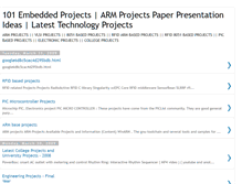 Tablet Screenshot of embeddedprojectideas.blogspot.com
