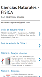 Mobile Screenshot of cienciasnaturales-fisica.blogspot.com