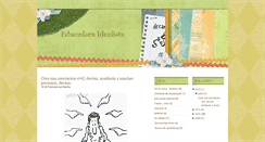 Desktop Screenshot of educadoraidealista.blogspot.com