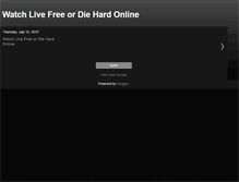 Tablet Screenshot of live-free-or-die-hard-full-movie.blogspot.com