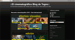 Desktop Screenshot of cinetogno.blogspot.com