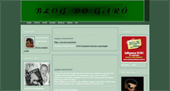 Desktop Screenshot of blogdogaro.blogspot.com