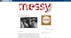 Desktop Screenshot of messymagazine.blogspot.com