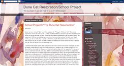Desktop Screenshot of dunecatrestoration.blogspot.com