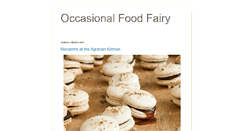 Desktop Screenshot of occasionalfoodfairy.blogspot.com