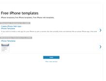 Tablet Screenshot of iphonetemplates.blogspot.com