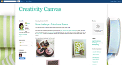 Desktop Screenshot of creativitycanvas.blogspot.com