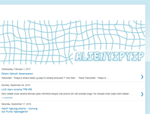 Tablet Screenshot of alienyipyip.blogspot.com