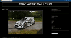 Desktop Screenshot of erikwestrallying.blogspot.com
