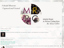 Tablet Screenshot of mariaroseaprimecollection.blogspot.com