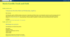 Desktop Screenshot of mchstrackandfield.blogspot.com