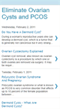 Mobile Screenshot of eliminateovariancystsandpcos.blogspot.com