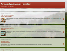 Tablet Screenshot of amnesutvecklarna.blogspot.com
