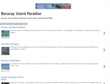 Tablet Screenshot of boracayislandparadise.blogspot.com