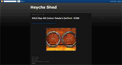 Desktop Screenshot of heychs-shed.blogspot.com