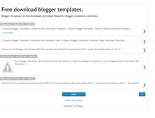 Tablet Screenshot of download-blogger-templates.blogspot.com