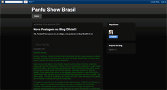 Desktop Screenshot of panfushowbr.blogspot.com