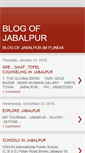 Mobile Screenshot of blogjabalpur.blogspot.com